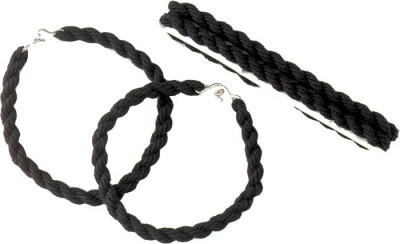 Подвязка эластичная черная для манжетов брюк Rothco Elastic Blousing Garter Black 6498, фото