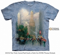 Футболка The Mountain -  New York, Central Park South at Sixth Avenue