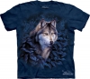 Wolf in Blue Foliage
