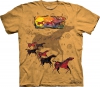 Wild Red Horses