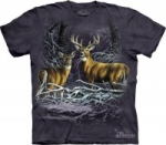 Two Deer in Fallen Branches