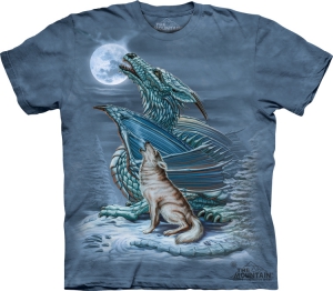 Футболка The Mountain -  Dragon Wolf