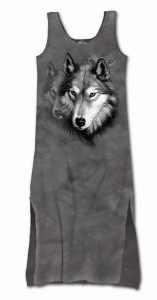 Платье женское Wolf Portrait - The Mountain