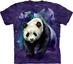 Футболка The Mountain  - Panda Collage