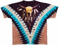 Футболка The Mountain -  Bison skull | Liquid Blue| Аквамир