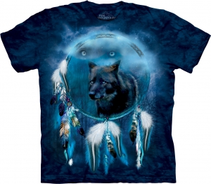 Футболка The Mountain  - Black Wolf Spirit Shield