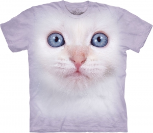 Футболка The Mountain  - White Kitten Face