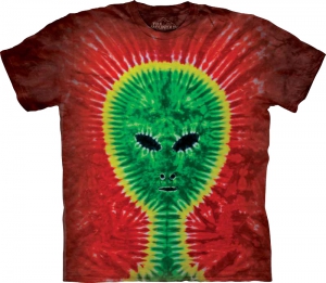 Футболка The Mountain  - Tie Dye Alien