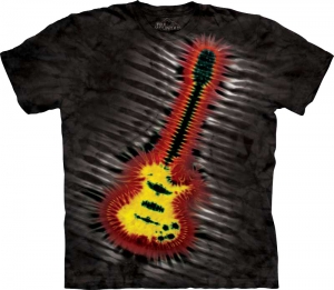 Футболка The Mountain  - Tie Dye Electric Guitar