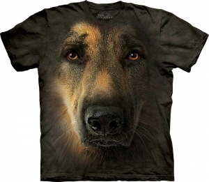 Футболка The Mountain  - German Shepherd Portrait