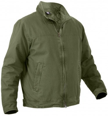 Куртка тактическая хлопковая оливковая Rothco 3 Season Concealed Carry Jacket Olive Drab 53385, фото