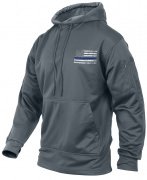 Rothco Thin Blue Line Concealed Carry Hoodie Grey 52075