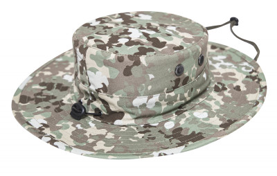 Панама с регулировкой размера универсальный мульти-ландшафтный камуфляж Rothco Adjustable Boonie Hat Total Terrain Camo 52562, фото