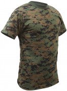 Rothco T-Shirt Woodland Digital Camouflage 6494