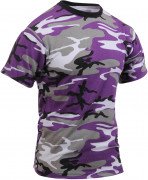 Rothco T-Shirt Ultra Violet Camouflage 60176