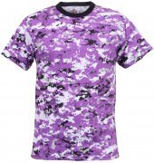 Rothco T-Shirt Ultra Violet Digital Camo 5685