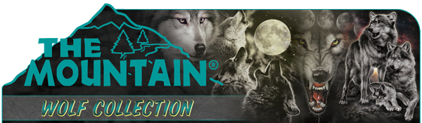 Футболки The Mountain с волками