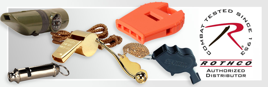 Свистки спасательные 