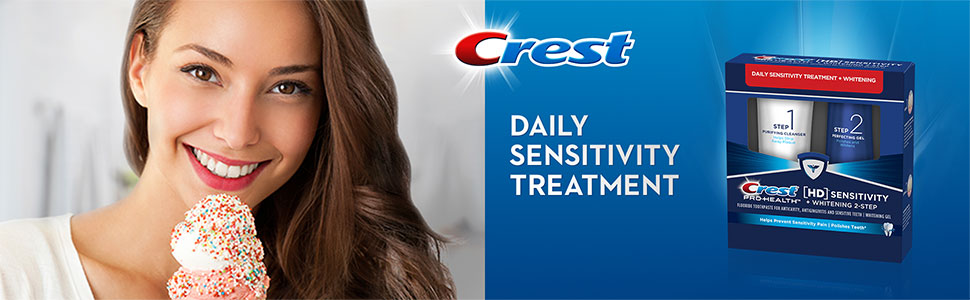 Американская зубная паста Crest Pro-Health HD Daily Two-Step System с двухступенчатой системой отбеливания
