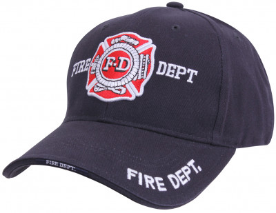 Бейсболка пожарного Rothco Deluxe Fire Department Low Profile Cap 9365, фото