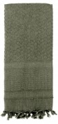 Rothco Solid Color Shemagh Tactical Desert Scarf Foliage Green 8637