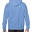 Толстовка Gildan Mens Hooded Sweatshirt Carolina Blue - Толстовка мужская однотонная Gildan Mens Hooded Sweatshirt Antique Carolina Blue