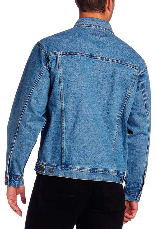 Unlined Denim Jacket Vintage Indigo 4XL 