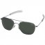 Американские очки в хромовой оправе и стеклянными линзами American Optical The Original Pilot Sunglasses 57mm Chrome Frame 10700 - AO® The ORIGINAL Pilot Sunglasses 57mm - Chrome Frame # 10700