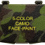 Грим для лица пятицветный лесной Rothco 5 Color Face Paint Woodland Camo 8205 - Грим для лица Rothco Military Face Paint Compact 5 Color Woodland Camo 8205