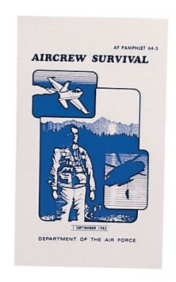 Руководство по выживанию для пилотов США Aircrew Survival Manual 1408, фото