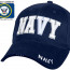 Лицензированная темно-синяя бейсболка Военно-Морского Флота США Rothco Deluxe Navy Low Profile Cap Navy Blue 9393 - Лицензированная темно-синяя бейсболка Военно-Морского Флота США Rothco Deluxe Navy Low Profile Cap Navy Blue 9393