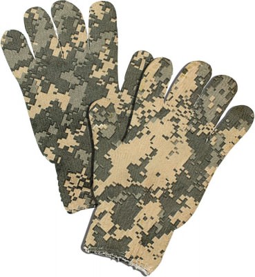 Перчатки камуфлированные Spandoflage™ Gloves ACU Digital Camo 4431, фото