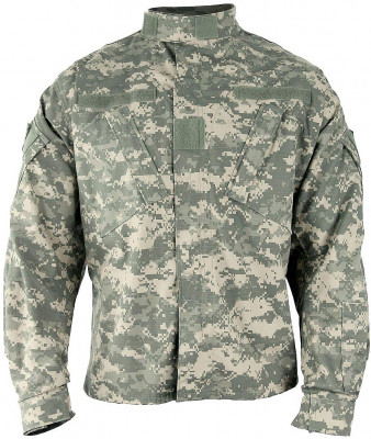 Китель армейский цифровой камуфляж акупат Rothco Army Combat Uniform Shirt ACU Digital Camo 5765, фото