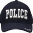 Полицейская бейсболка Rothco Deluxe Police Low Profile Cap Navy Blue 9489 - Полицейская бейсболка Rothco Deluxe Police Low Profile Cap 9489
