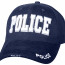 Полицейская бейсболка Rothco Deluxe Police Low Profile Cap Navy Blue 9489 - Полицейская бейсболка Rothco Deluxe Police Low Profile Cap 9489