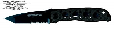 Нож карманный Smith and Wesson Extreme OPS Folding Knife SW Black 3081, фото