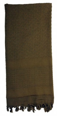 Арафатка Rothco Solid Color Shemagh Tactical Desert Scarf Olive 8637, фото