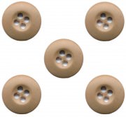 BDU Buttons (100 pcs) Khaki 205