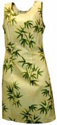 Pacific Legend Hawaiian Short Tank Dress - 315-3317 Yellow