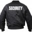 Куртка Rothco MA-1 Flight Jacket Security 7357 - Летная куртка с надписью "Security" Rothco MA-1 Flight Jacket / Security - 7357