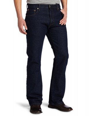 Скидка на мужские джинсы Levi's Men's 517 Bootcut Jean Rinse 005170216, фото