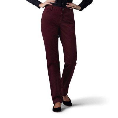 Женские брюки Lee Women's Relaxed Fit All Day Straight Leg Pant Raisin 4631237, фото