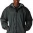 Куртка ветровка черная на флисе Rothco Fleece-Lined Reversible Hooded Jacket Black 8263 - Куртка ветровка Rothco Fleece-Lined Reversible Hooded Jacket Black - 8263