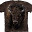 Футболка The Mountain T-Shirt American Buffalo 103745 - Футболка с буйволом The Mountain T-Shirt American Buffalo 103745