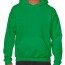Толстовка Gildan Mens Hooded Sweatshirt Irish Green - Толстовка с капюшоном однотонная Gildan Mens Hooded Sweatshirt Dark Irish Green
