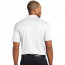 Потоотводящая мужская белая футболка поло с жаккардовой текстурой Port Authority - Классическая жаккардовая белая футболка поло Port Authority Men's Performance Fine Jacquard Polo White
