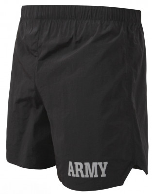 Мужские черные тренировочные шорты Армии США Rothco Physical Training Shorts Black w/ ''ARMY'' 6021, фото