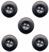 BDU Buttons (100 pcs) Black 205