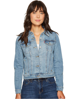 Женская джинсовая куртка трекер Levi's Womens Original Trucker Jacket Jeanie, фото