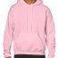 Толстовка Gildan Mens Hooded Sweatshirt Light Pink - Мужская толстовка Gildan Mens Hooded Sweatshirt Light Pink